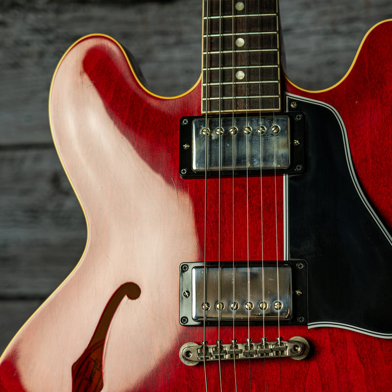 Gibson Custom Murphy Lab 1961 ES-335 Reissue Ultra Light Aged - Sixties Cherry