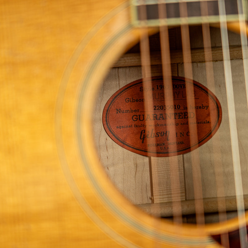 Gibson Custom Murphy Lab 1963 Dove Light Aged - Dark Natural