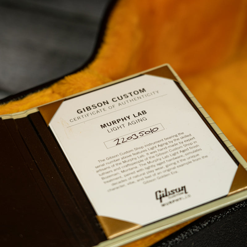 Gibson Custom Murphy Lab 1963 Dove Light Aged - Dark Natural