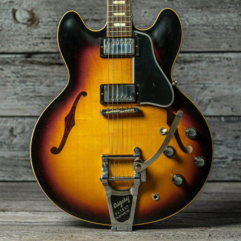 Gibson Custom Murphy Lab 1964 ES-335 Reissue w/ Bigsby - '60s Vintage Burst (Parkway Music Made to Measure)