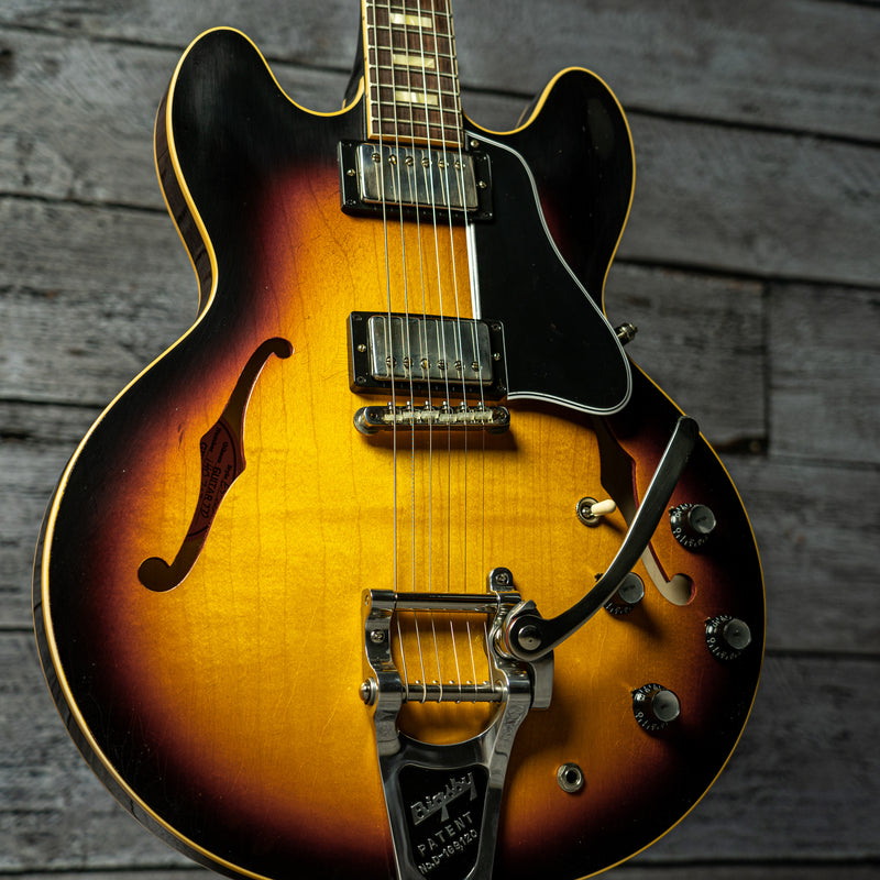 Gibson Custom Murphy Lab 1964 ES-335 Reissue w/ Bigsby - '60s Vintage Burst (Parkway Music Made to Measure)