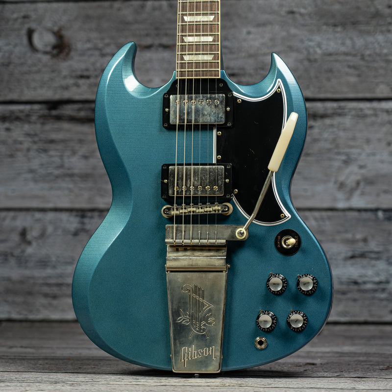 Gibson Custom Murphy Lab 1964 SG Standard Reissue w/ Maestro Ultra Light  Aged - Pelham Blue