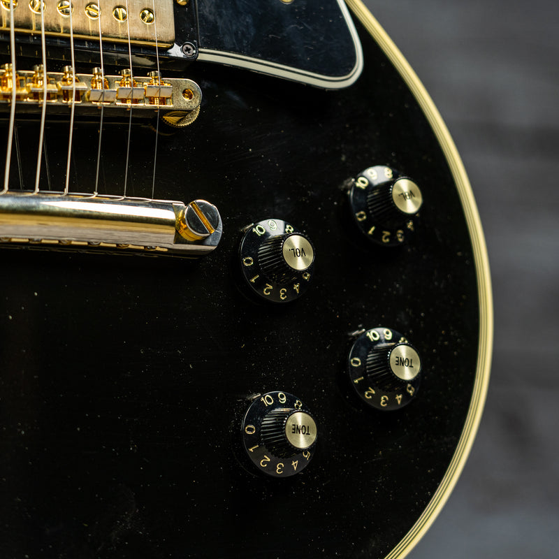 Gibson Custom Murphy Lab 1968 Les Paul Custom Reissue Ultra Light Aged - Ebony