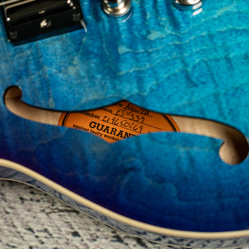 Gibson ES-339 Figured - Blueberry Burst