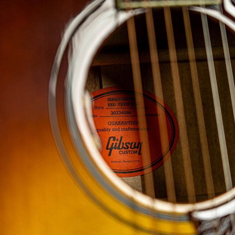 Gibson Hummingbird Red Spruce Exclusive - Honey Burst