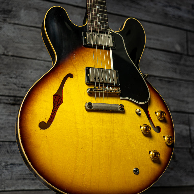 Gibson Custom Limited Edition 1958 ES-335 Murphy Lab Heavy Aged - Faded Tobacco Burst