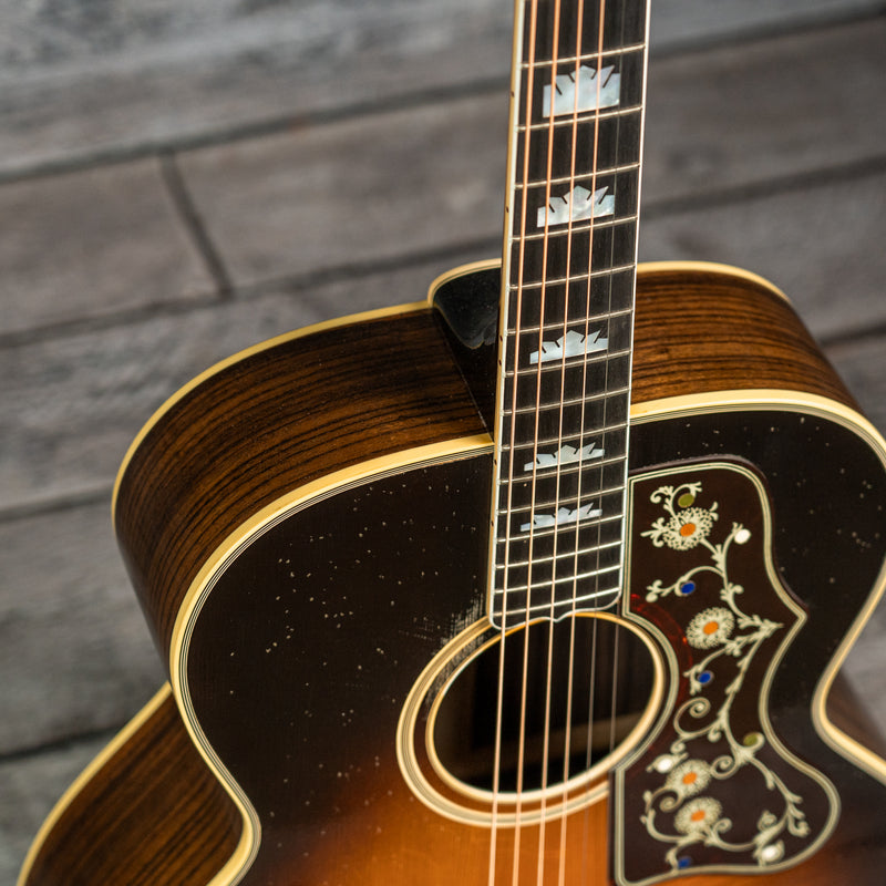 Gibson Custom Murphy Lab Pre-War SJ-200 Rosewood Light Aged - Faded Vintage Sunburst