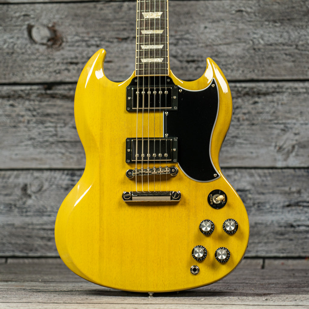 Gibson ギブソン SG Standard 61 TV Yellow Gibson SG Standard '61 Electric Guitar - TV Yellow | Sweetwater