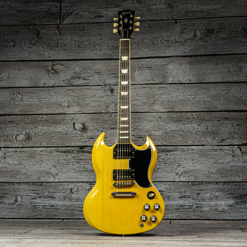 Gibson ギブソン SG Standard 61 TV Yellow Gibson SG Standard '61 Electric Guitar TV Yellow | Guitar Center