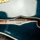 Gretsch Falcon Center Block LTD with String-Thru Bigsby and Gold Hardware - Ebony Fingerboard, Midnight Sapphire