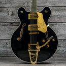 Gretsch Falcon Center Block LTD with String-Thru Bigsby and Gold Hardware - Ebony Fingerboard, Midnight Sapphire