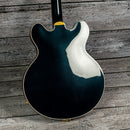 Gretsch Falcon Center Block LTD with String-Thru Bigsby and Gold Hardware - Ebony Fingerboard, Midnight Sapphire