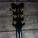 Gretsch Falcon Center Block LTD with String-Thru Bigsby and Gold Hardware - Ebony Fingerboard, Midnight Sapphire