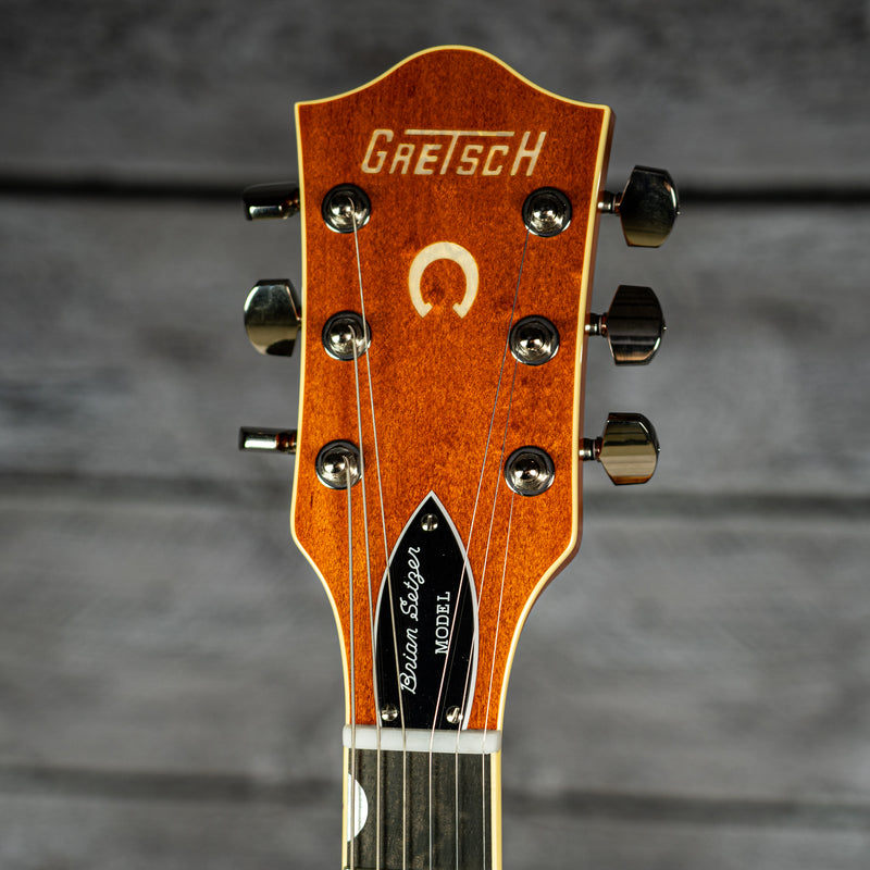 Gretsch G6120T-BSSMK Brian Setzer Signature Nashville Hollow Body '59 "Smoke" with Bigsby - Ebony Fingerboard, Smoke Orange
