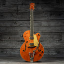 Gretsch G6120T-BSSMK Brian Setzer Signature Nashville Hollow Body '59 "Smoke" with Bigsby - Ebony Fingerboard, Smoke Orange