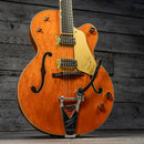 Gretsch G6120T-BSSMK Brian Setzer Signature Nashville Hollow Body '59 "Smoke" with Bigsby - Ebony Fingerboard, Smoke Orange