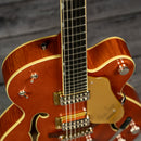Gretsch G6120T-BSSMK Brian Setzer Signature Nashville Hollow Body '59 "Smoke" with Bigsby - Ebony Fingerboard, Smoke Orange