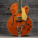 Gretsch G6120T-BSSMK Brian Setzer Signature Nashville Hollow Body '59 "Smoke" with Bigsby - Ebony Fingerboard, Smoke Orange