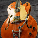 Gretsch G6120T-BSSMK Brian Setzer Signature Nashville Hollow Body '59 "Smoke" with Bigsby - Ebony Fingerboard, Smoke Orange