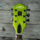 Gretsch G6120T- HR Brian Setzer Signature Hot Rod Hollow Body with Bigsby - Rosewood Fingerboard, Extreme Coolant Green Sparkle