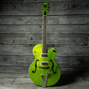 Gretsch G6120T- HR Brian Setzer Signature Hot Rod Hollow Body with Bigsby - Rosewood Fingerboard, Extreme Coolant Green Sparkle