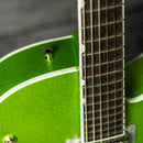 Gretsch G6120T- HR Brian Setzer Signature Hot Rod Hollow Body with Bigsby - Rosewood Fingerboard, Extreme Coolant Green Sparkle