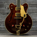 Gretsch G6122T-62 Vintage Select Edition '62 Chet Atkins Country Gentleman Hollow Body with Bigsby - TV Jones, Walnut Stain (SN: JT25092884)