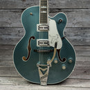 Gretsch G6136T-140 LTD 140th Double Platinum Falcon™ with String-Thru Bigsby - Two-Tone Stone Platinum/Pure Platinum