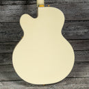Gretsch G6136T-59 Vintage Select Edition '59 Falcon Hollow Body with Bigsby - TV Jones, Vintage White, Lacquer