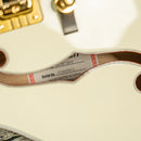 Gretsch G6136T-'59 Vintage Select Edition '59 Falcon Hollow Body with Bigsby - TV Jones, Vintage White, Lacquer