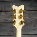 Gretsch G6136T-'59 Vintage Select Edition '59 Falcon Hollow Body with Bigsby - TV Jones, Vintage White, Lacquer