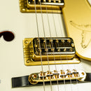 Gretsch G6136T-MGC Michael Guy Chislett Signature Falcon with Bigsby Electric Guitar - Ebony Fingerboard, Vintage White