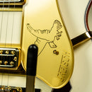 Gretsch G6136T-MGC Michael Guy Chislett Signature Falcon with Bigsby Electric Guitar - Ebony Fingerboard, Vintage White