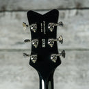 Gretsch Pro Falcon Hollow Body with String-Thru Bigsby and Chrome Hardware - Ebony Fingerboard, Black