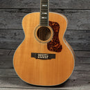 Guild F-512 Maple Jumbo - Blonde Nitro