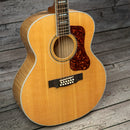 Guild F-512 Maple Jumbo Acoustic Guitar - Blonde Nitro