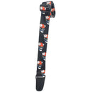 Henry Heller 2" Wide Live and Let Die Crazy Skull with Wings and Goggles Guitar Strap