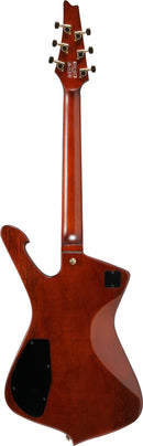 Ibanez Iceman IC420MFM - Caramel Burst Low Gloss