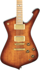Ibanez Iceman IC420MFM - Caramel Burst Low Gloss