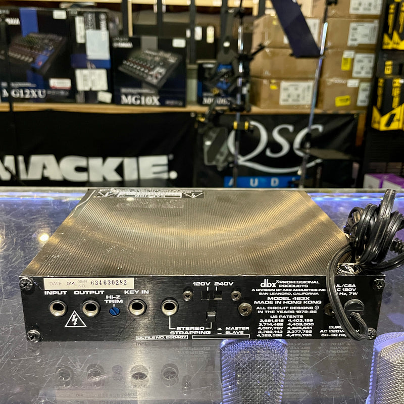 DBX 463X Over Easy Noise Gate