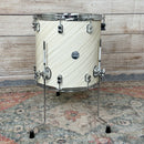 PDP Concept Maple Floor Tom - Twisted Ivory - 16x16"