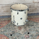 PDP Concept Maple Floor Tom - Twisted Ivory - 16x16"