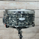 Pearl Music City Custom Reference Pure Snare - Pewter Abalone - 14x6.5"
