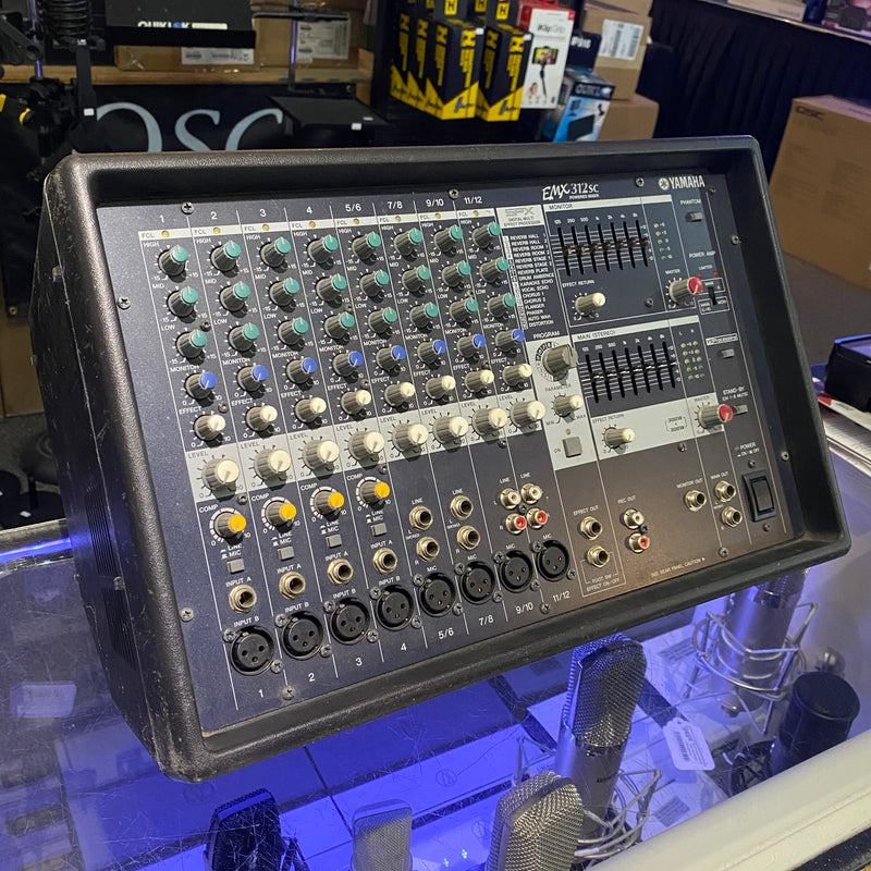 Yamaha EMX312SC Powered Mixer
