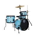 Ludwig Pocket 4pc Kit - Crystal Blue Sparkle