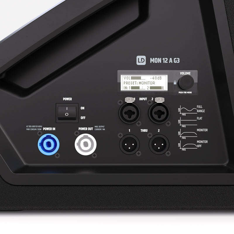 LD Systems MON 12 A G3 12" Coaxial Stage Monitor
