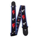 Perri's 2" David Bowie Bolt Icon Polyester Guitar Strap - LPCP-8312