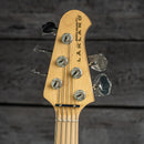 Lakland Skyline 55-02 Deluxe Quilt - Honey Burst, Maple Fingerboard