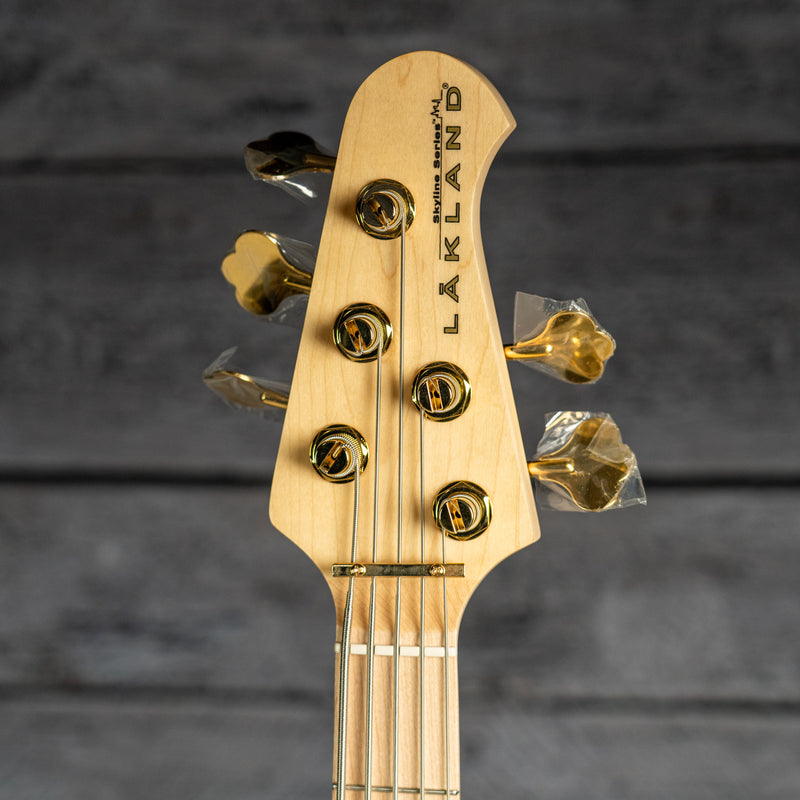 Lakland Skyline 55-02 Deluxe Spalt - Violet Burst, Maple Fingerboard