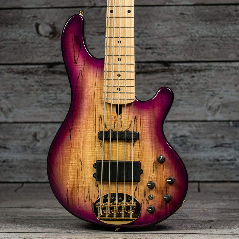 Lakland Skyline 55-02 Deluxe Spalt - Violet Burst, Maple Fingerboard
